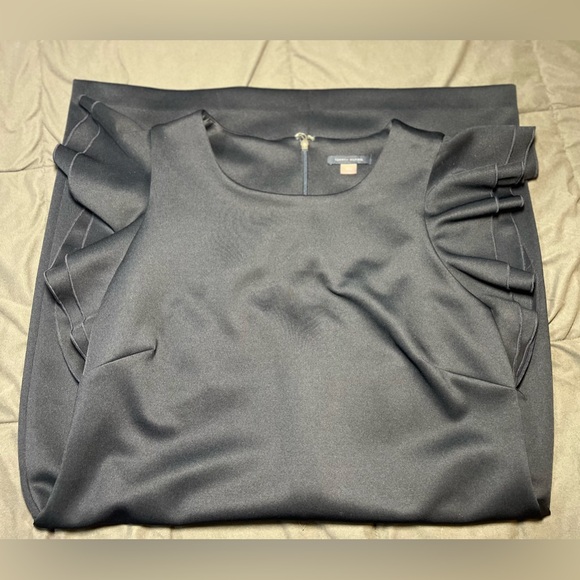 Tommy Hilfiger Women's Flutter Sleeve Scuba Dress - Picture 7 of 7